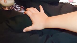 FC2-PPV-4702974 【無・制服コス】スタイル抜群な美脚プリケツ美女の剛毛マンコにナマ挿入でザーメンを大量中出し【特典で高画質】