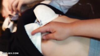 FC2-PPV-4702974 【無・制服コス】スタイル抜群な美脚プリケツ美女の剛毛マンコにナマ挿入でザーメンを大量中出し【特典で高画質】