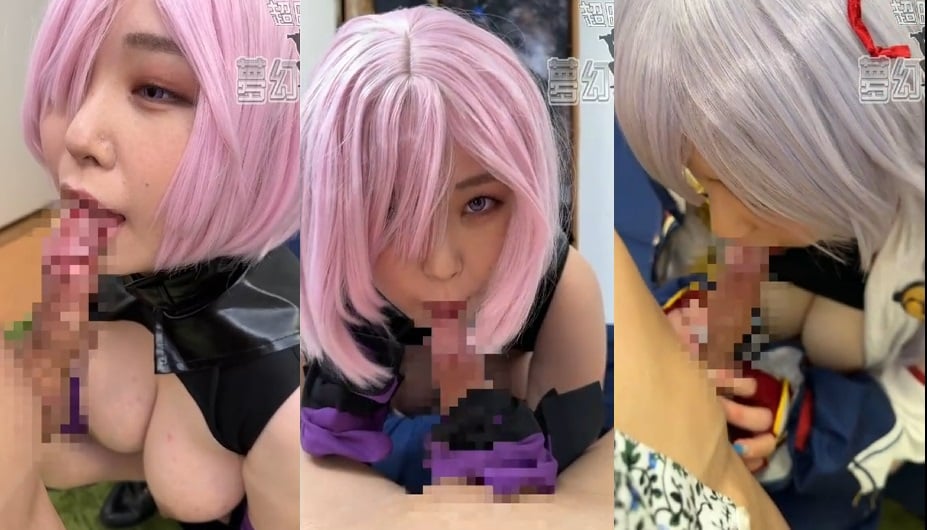 FC2-PPV-4713426 ①【女神巨乳】FG〇魔乳cosplayer雙人組在傢私拍，H＆I罩盃的乳交口交【頂級】脫下cosplay服裝後露出巨大乳暈的超感動廻！看起來好美味！