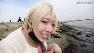 【モザイク破壊】CAWD-399 童貞を捧げた初恋元カノと10年ぶりに再会…ギャル、金髪、巨乳…抱きたくなるエロい女になっていた。 デートしてたら青春時代がフラッシュバッ