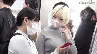 【モザイク破壊】DANDY-932 マスク越しのキスは最高の前戯！美淑女に満員状態で息がかかるほど密着したらベロキスを求められヤられたVOL.2