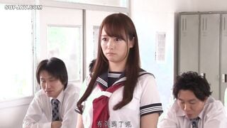 【モザイク破壊】STAR-673 白石茉莉奈 29才の女子校生 男子校にただ一人の女子がAV女優だと知られ性欲旺盛な思春期の男子校生たちに性欲処理のために犯されまくる…