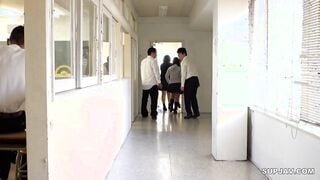 【モザイク破壊】STARS-022 小倉由菜 満員電車で通学中の美少女女子○生を征服痴漢
