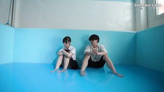 【モザイク破壊】START-243 校内で露出誘惑して身も心も弄んでくるイタズラな美少女は幼馴染で誰もが知る有名芸能人。経験乏しい僕らは発情するがまま中出ししまくって所構