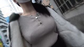 ONIN-106 天然巨乳を揉む たゆんたゆんの豊満おっぱいをいろんな体勢にして着衣や生で揉みたくったり、吸い付いたり