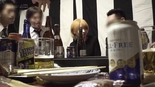 SDAM-039 法事で7年ぶりに再会した同級生たちに酔わされflatcされた金髪喪服ギャル