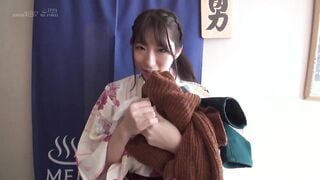 SDAM-047 尾瀬高原温泉で見つけた美巨乳山ガールの皆さん タオル一枚男湯入ってみませんか？ 特別ミッション お互いの下半身についた湯しずく舐め取り合う口内射精13発