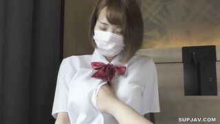 FC2-PPV-4733919 【着床妊娠】18歳のショートカットの美●女とハメ撮り中出し！オジサン好きな美●女をイカセまくり！吸引名器の子宮口に大量中出し同時絶頂！妊娠
