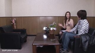 【モザイク破壊】DV-1266 全裸の面接官≪辰巳ゆい≫の素人男優オーディション