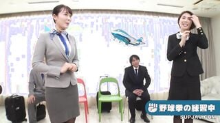 【モザイク破壊】DVDMS-477 高嶺の花の美人キャビンアテンダント限定！航空会社対抗中出し野球拳！ 3 勝てば100万円！負ければいきなりデカチン即ハメ！フライト帰り