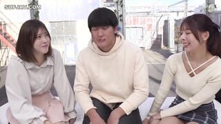 【モザイク破壊】DVMM-246 顔出しMM号 女子大生限定 ザ・マジックミラー 徹底検証！男女の友情は成立する！？友達関係のリアル素人大学生3人が日本一エロ～い車の中で