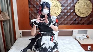 FC2-PPV-4737662 【無/本数限定価格】いつも塩対応なエ○ンがエッチの時だけご奉仕イクイク従順メイドになる件。巨乳巨尻のガチレイヤーがイキまくりの中出しハメ撮