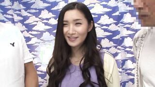 IENE-642 青山で見つけた優しすぎる美人妻に18cmメガチ○ポを素股してもらったらこんなヤラしい事になりました。