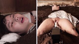 SGKI-059 美人空姐（已婚者限定） 埋在沙浴中無法動彈的淫亂NTR束縛按摩 在無法看到周圍的情況下，即使丈夫就在身旁，也無法停止高潮，被持續刺激至絕頂。