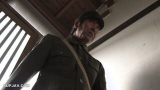 【モザイク破壊】HBAD-349 昭和女のエレジー 夫の為に上官に躰を捧げる出征兵士の嫁は不貞を義父に咎められ 白く熟れた肉体を弄ばれる陵辱の連鎖 1945 波多野結衣
