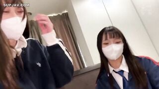 【モザイク破壊】MUKD-537 J〇黒歴史 流出。 後輩男子を呼び出して悪ノリでハメまくる陽キャ女子2人組。生々しい3Pセックス動画降臨。
