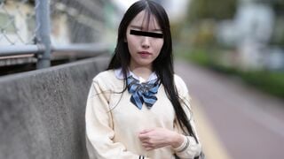 천연무녀 081425_01 교복 입은 소녀를 전철에서 장난치다 - 야마시타 모에카