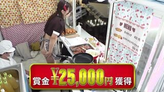 SDAM-073 イルミネーションを見に来ていた冬休み中の女子大生さん 「半裸で移動販売してみませんか？」お客さんにバレないよう10分おきに過激になる下半身イジられミッシ