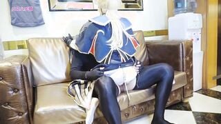 FC2-PPV-4745565 【無】【エロ同人ネタドスケベコスプレ】○神ヒルチャール化ジ○コスの肉食ギャルレイヤーちゃんと中出しえっち！【ギャルレイヤー☆なつめちゃん】