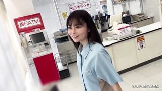 【モザイク破壊】RKI-707 性欲溢れたコンビニバイト彼女は客がいるのにバイトテロ密会＆時短エロ奉仕でザーメンぶっこ抜き！！仕事終わりも変態オマ●コフル稼働でハメまくる