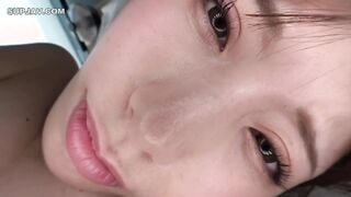 200GANA-3250 【ホワイトデー前×美人アパレル店員】春一番に舞う白上着のゆったり系美女を渋谷でナンパ！カフェ巡り好きの手作りお菓子に隠された秘密。ゴールドブラ&
