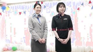 DVMM-285 高嶺の花の美人キャビンアテンダント限定 航空会社対抗！顔面ぶっかけ野球拳！勝てば100万円！負ければ顔射＆即ハメ！空港で誰もが目を奪われる美人すぎるCA