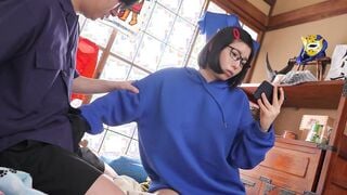 FJIN-095 合算13発 親の再婚でできた義姉は喪女 だらしないのにエロすぎた無防備巨乳な姉に杭打ち中出しされた僕…九井スナオ