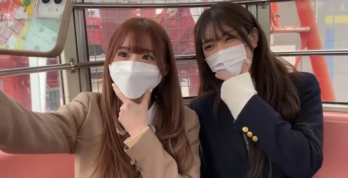 FC2-PPV-2724256C-U 【究極美少女…再度登場。】SSS級美少女與韓系美女的震撼3P影像。偶像級美少女們的放學後秘密檔案