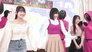KING-299 素人バラエティ イカせ！だるまさんが転んだGAME クリ狙いの執拗な電マ攻撃で動いたらアウト！ 即ハメ中出し罰ゲーム！～あいちゃんVSゆきちゃんVSかほ