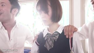 【モザイク破壊】MIAA-555 僕を助けてくれる幼なじみがいじめっこに犯●れているのを見て勃起した 月乃ルナ