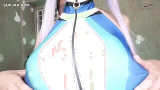 【モザイク破壊】MIBB-015 完全着衣 ハイレグコスプレFUCK 小花のん