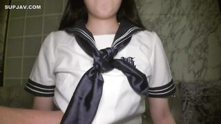 FC2-PPV-4759198 【無修正】18歳・大人しいのにセックスには貪欲・リアルにエロい制服美●女の生中出しセックス!!