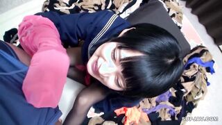 【モザイク破壊】OKP-100 渚みつき 神パンスト 制服so美少女の美脚を包んだ生ナマしいパンストを…