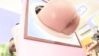 HUNTC-467 『壁尻展覧会』2 美術部の文化祭の特設コーナーは女子部員たち自らの生尻を展示する壁尻！見て触れて挿れて楽しめるスケベすぎる芸術作品の展覧会！