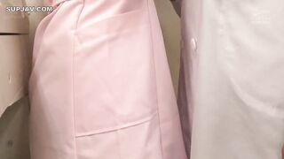【モザイク破壊】EYAN-134 孕ませ痴漢病棟 拒否もできず、声も出せずに膣内射精されるがままイキ堕ちた地味で巨乳な人妻看護師 松永さな