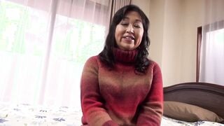 MKD-112 熟年AVデビュードキュメント 大物女優か●せ梨乃にクリソツな豊満熟女AV初撮り！ 斉木留美