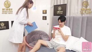 蜜桃传媒PME-266 极品女医师的性爱诊疗室 假借检查之名 实用骚逼诱惑多金VIP 吴芳宜