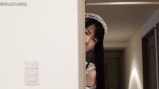 【モザイク破壊】EKDV-787 【4K】潮吹きがすごい…ご主人様への愛と性欲が強めな黒髪清楚系メイドに癒されデレデレが止まらない ボクのことを好き過ぎるご奉仕メイドとの