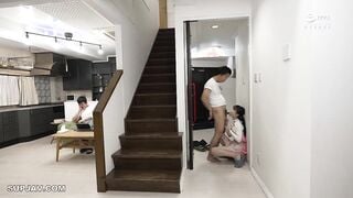 【モザイク破壊】HBAD-714 家の中のバレそうな場所でこっそり誘惑してきてスリルを楽しむ僕の彼女 真希いずみ