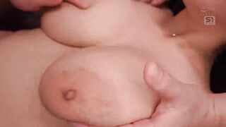 SONE-929 Lカップ少女と乳好き男24人 大量の発情オスがおっぱいに群がる揉みくちゃ乱交パーティー 田野憂