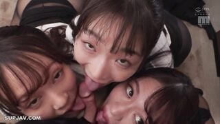 【モザイク破壊】MIAB-521 高身長デカ尻ビッ痴女教師ハーレム学園 僕を見下しパンスト挟脚ガニ股杭打ち急降下プレス！全員170cmOVER天空痴女 堤セリナ 滝ゆいな