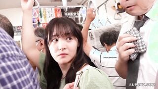 【モザイク破壊】NHDTC-008 「今すぐキスしたら電車でエッチしてもいいよ」中年オヤジを惑わせる小悪魔べろちゅう娘