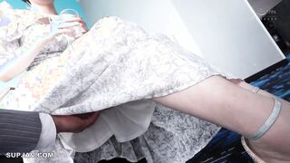 【モザイク破壊】NPJS-112 銀座の高級クラブで働く黒髪ショートヘア美女とマッチング！ホイホイ釣れたチョロいい女。