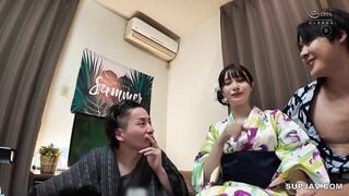 【モザイク破壊】NPJS-130 観測史上最高の猛暑日！東京●田区夏祭りでナンパした浴衣ハーフ美女の甘塩っぱい汗を舐め回す汗だく性交夏物語！