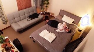PYM-535 出張先ビジネスホテル 素人を覗き見る 女子社員オナニー
