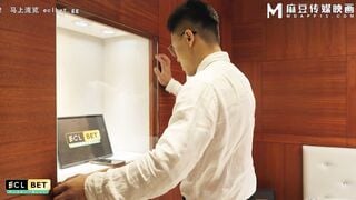 麻豆传媒BLX-0072 重精惩罚拜金女.情欲游戏一试上淫 艾熙