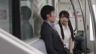 MOON-049 最終接吻電車 誰もいない2人きりの車内で美少女と何度もキス×キス×キス 北岡果林