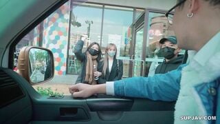 FC2-PPV-4780107 【30まで半額！】【初撮】爆乳痴女が人妻男にムラムラ全開！車内でチンコガッツリ掴んでイキまくり絶頂祭！
