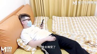麻豆传媒SZL-022 表哥临时出差背着表哥与表嫂激情缠绵 梦熙