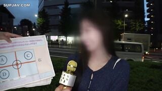 200GANA-3281 心理テストで街中ナンパ！上品な彼女の糸ひきオマ●コは良い意味でお下品！清楚なピアノの先生が見せた手コキでの手つきは鍵盤を叩くように繊細でした！